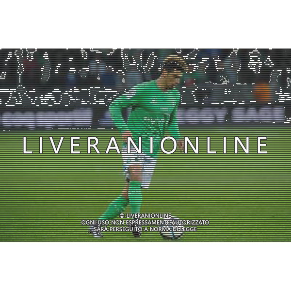 Kevin MALCUIT - 06.12.2015 - Saint Etienne / Rennes - 17eme journee de Ligue 1 Photo : Jean Paul Thomas / Icon Sport AG ALDO LIVERANI SAS ONLY ITALY