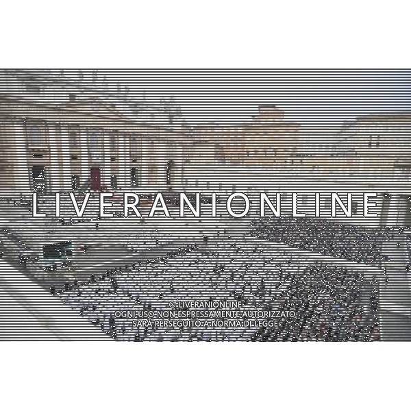Santa Messa per l\'apertura del Giubileo straordinario della Misericordia presieduta Sua Santita\' Papa Francesco in Piazza San Pietro Citta\' del Vaticano Roma 08 dicembre 2015 nella foto veduta panoramica ©Corradetti / Agenzia Aldo Liverani Sas
