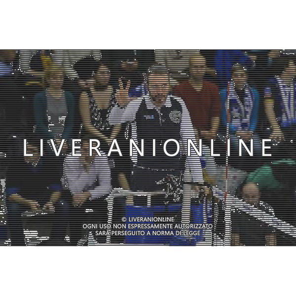 Arbitre - 08.12.2015 - Paris Volley / Dynamo Moscou - Ligue des Champions Photo : Anthony Dibon / Icon Sport AG ALDO LIVERANI SAS ONLY ITALY
