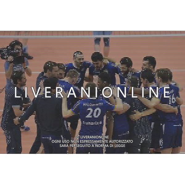 Joie Paris - 08.12.2015 - Paris Volley / Dynamo Moscou - Ligue des Champions Photo : Anthony Dibon / Icon Sport AG ALDO LIVERANI SAS ONLY ITALY