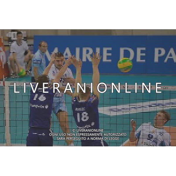 Alex Markin - 08.12.2015 - Paris Volley / Dynamo Moscou - Ligue des Champions Photo : Anthony Dibon / Icon Sport AG ALDO LIVERANI SAS ONLY ITALY