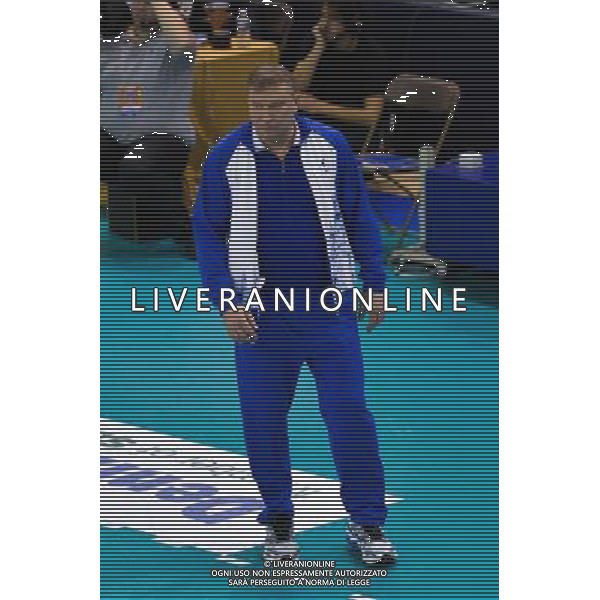 Oleg Antonov - 08.12.2015 - Paris Volley / Dynamo Moscou - Ligue des Champions Photo : Anthony Dibon / Icon Sport AG ALDO LIVERANI SAS ONLY ITALY