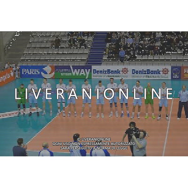 Equipe Dynamo Moscou - 08.12.2015 - Paris Volley / Dynamo Moscou - Ligue des Champions Photo : Anthony Dibon / Icon Sport AG ALDO LIVERANI SAS ONLY ITALY
