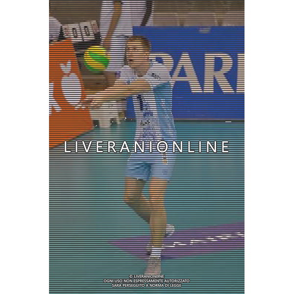 Dmitri Shcherbinin - 08.12.2015 - Paris Volley / Dynamo Moscou - Ligue des Champions Photo : Anthony Dibon / Icon Sport AG ALDO LIVERANI SAS ONLY ITALY