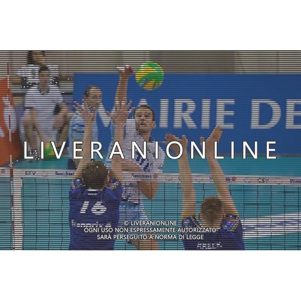 Alex Markin - 08.12.2015 - Paris Volley / Dynamo Moscou - Ligue des Champions Photo : Anthony Dibon / Icon Sport AG ALDO LIVERANI SAS ONLY ITALY