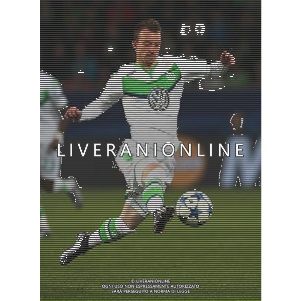 firo : 08.12.2015, 08. december 2015 Fu§ball, Champions League ,Saison 2015/2016, VFL Wolfsburg - Manchester United Wolfsburg, Einzelaktion, single action, Maximilian Arnold $worldrights,Es gelten unsere AGB, einsehbar auf www.firosportphoto.de, copyright by firo sportphoto: Coesfelder Str. 207 D-48249 DŸlmen www.firosportphoto.de mail@firosportphoto.de (V o l k s b a n k B o c h u m - W i t t e n ) BLZ.: 430 601 29 Kt. Nr.: 341 117 100 Tel:Ê +49-2594-9916004 Fax:Ê+49-2594-9916005 AG ALDO LIVERANI SAS ONLY ITALY