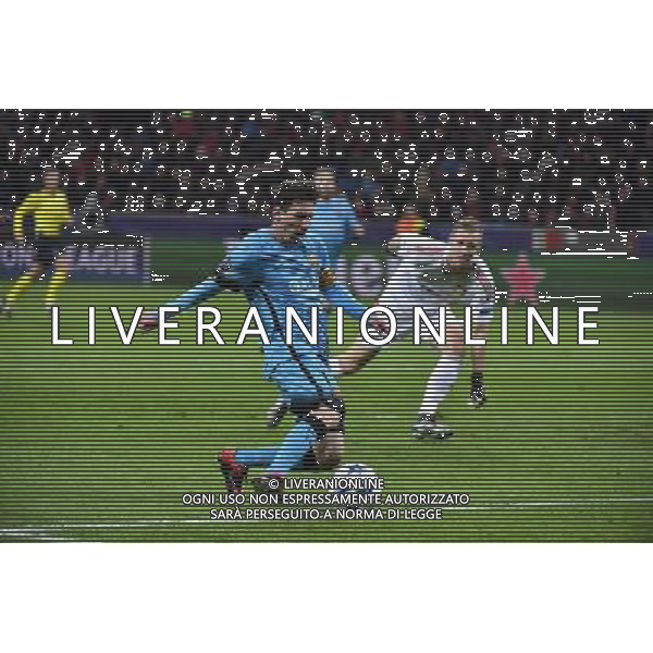 Goal Lionel MESSI - 09.12.2015 - Leverkusen / Barcelone - Ligue des Champions Photo: WinterPress / Icon Sport/ AGENZIA ALDO LIVERANI SAS - ITALY ONLY EDITORIAL USE ONLY