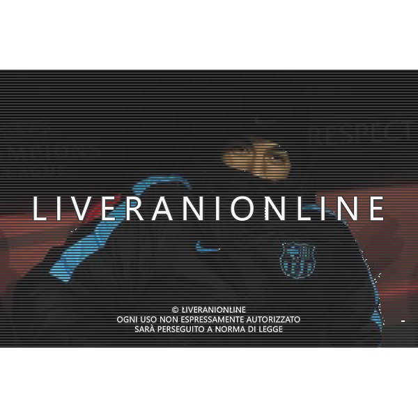 Luis SUAREZ - 09.12.2015 - Leverkusen / Barcelone - Ligue des Champions Photo: WinterPress / Icon Sport/ AGENZIA ALDO LIVERANI SAS - ITALY ONLY EDITORIAL USE ONLY