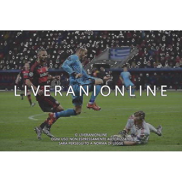 Sandro RAMIREZ / Bernd LENO - 09.12.2015 - Leverkusen / Barcelone - Ligue des Champions Photo: WinterPress / Icon Sport/ AGENZIA ALDO LIVERANI SAS - ITALY ONLY EDITORIAL USE ONLY