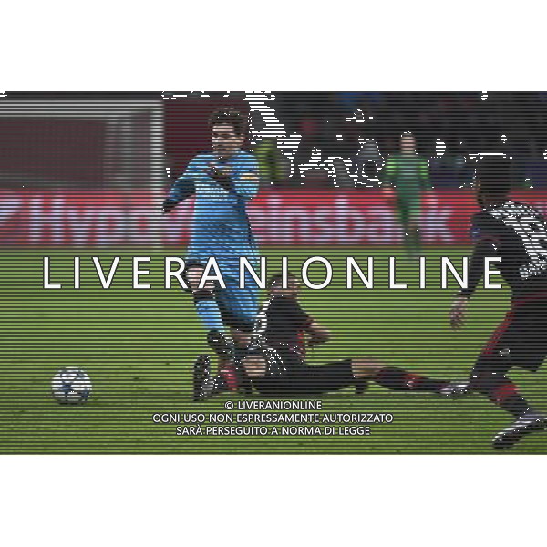 Lionel MESSI / Karim BELLARABI - 09.12.2015 - Leverkusen / Barcelone - Ligue des Champions Photo: WinterPress / Icon Sport/ AGENZIA ALDO LIVERANI SAS - ITALY ONLY EDITORIAL USE ONLY