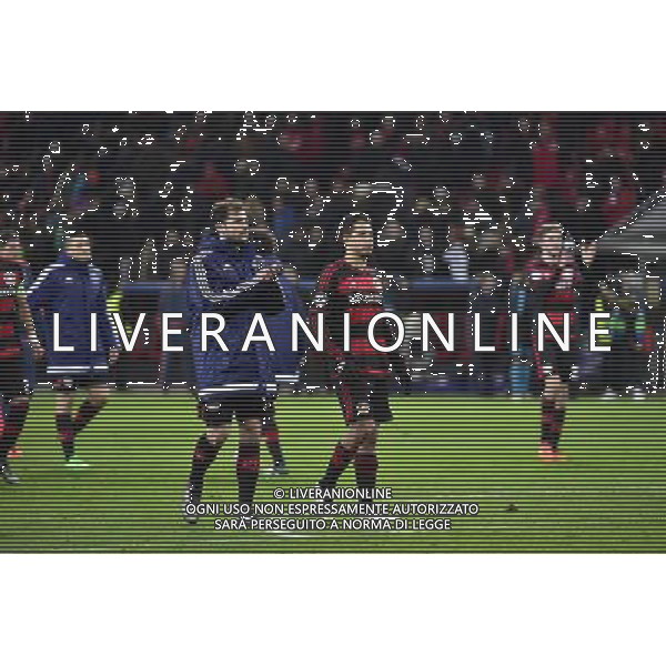 Deception Leverkusen / CHICHARITO - 09.12.2015 - Leverkusen / Barcelone - Ligue des Champions Photo: WinterPress / Icon Sport/ AGENZIA ALDO LIVERANI SAS - ITALY ONLY EDITORIAL USE ONLY