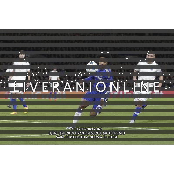Chelsea\'s Willian in action during todays match Photographer Craig Mercer/CameraSport Football - UEFA Champions League Group G - Chelsea v FC Porto - Stamford Bridge - London - © CameraSport - 43 Linden Ave. Countesthorpe. Leicester. England. LE8 5PG - Tel: +44 (0) 116 277 4147 - admin@camerasport.com - www.camerasport.com AG ALDO LIVERANI SAS ONLY ITALY