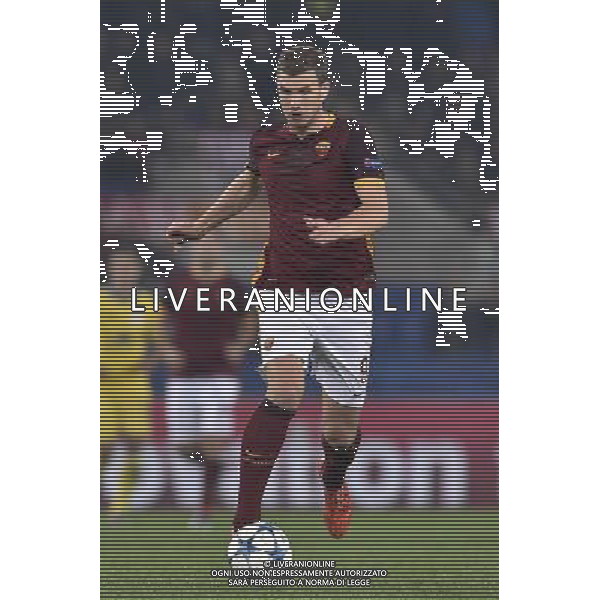 UEFA Champions League 2015/2016 Gruppo E - Roma 09.12.2015 - AS Roma vs Bate Borisov - nella foto: Edin Dzeko / Ph Corradetti - AG. Aldo Liverani