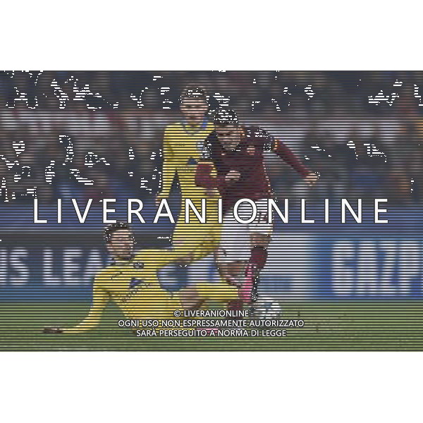 UEFA Champions League 2015/2016 Gruppo E - Roma 09.12.2015 - AS Roma vs Bate Borisov - nella foto: Iago Falque e Filip Mladenovic / Ph Corradetti - AG. Aldo Liverani