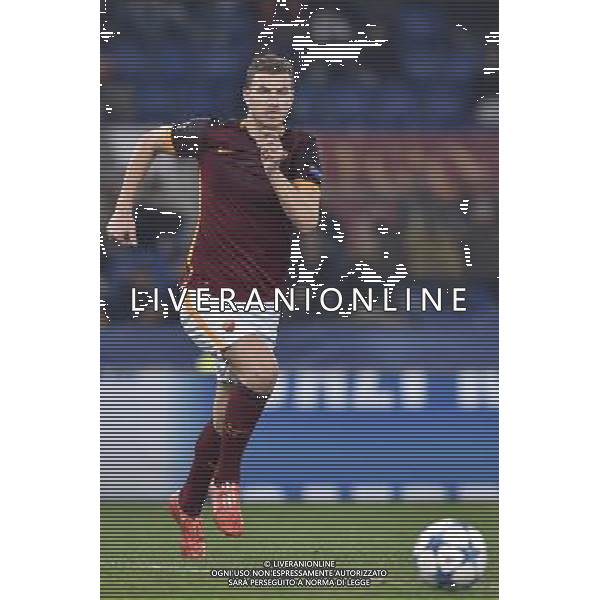 UEFA Champions League 2015/2016 Gruppo E - Roma 09.12.2015 - AS Roma vs Bate Borisov - nella foto: Edin Dzeko / Ph Corradetti - AG. Aldo Liverani