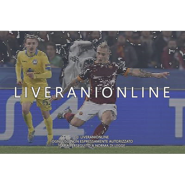 UEFA Champions League 2015/2016 Gruppo E - Roma 09.12.2015 - AS Roma vs Bate Borisov - nella foto: Radja Nainggolan / Ph Corradetti - AG. Aldo Liverani