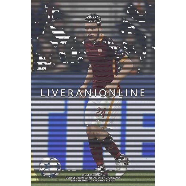 UEFA Champions League 2015/2016 Gruppo E - Roma 09.12.2015 - AS Roma vs Bate Borisov - nella foto: Alessandro Florenzi / Ph Corradetti - AG. Aldo Liverani