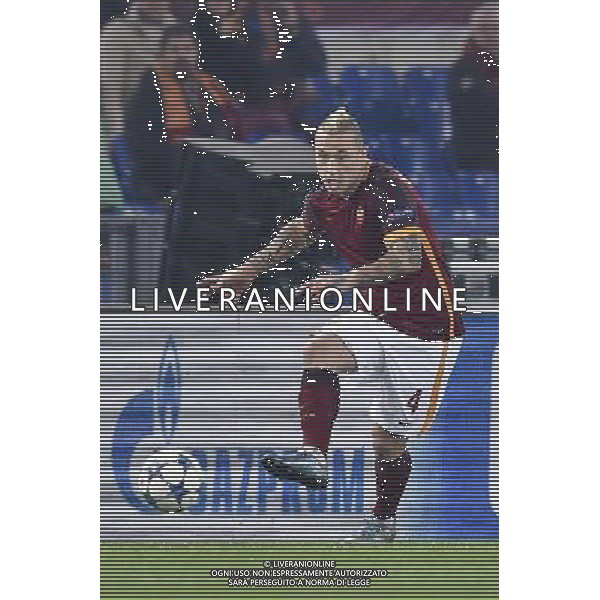 UEFA Champions League 2015/2016 Gruppo E - Roma 09.12.2015 - AS Roma vs Bate Borisov - nella foto: Radja Nainggolan / Ph Corradetti - AG. Aldo Liverani