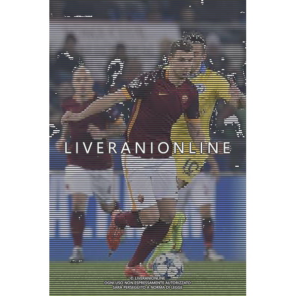 UEFA Champions League 2015/2016 Gruppo E - Roma 09.12.2015 - AS Roma vs Bate Borisov - nella foto: Edin Dzeko / Ph Corradetti - AG. Aldo Liverani