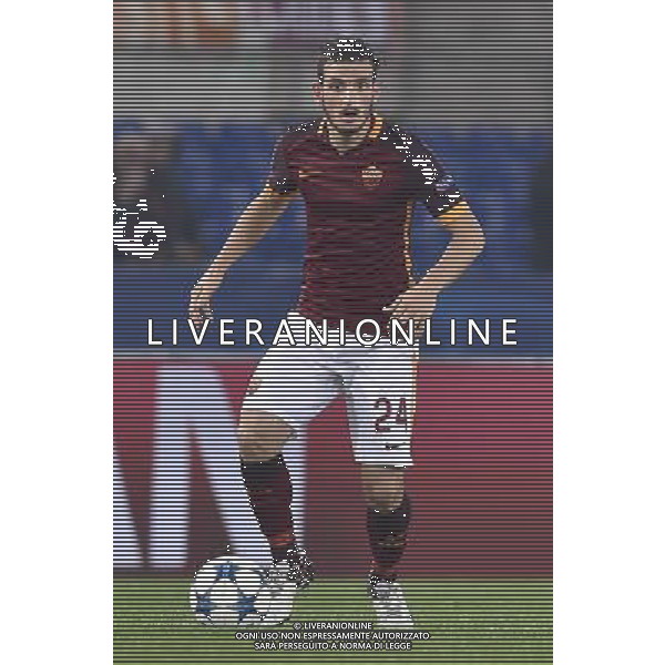 UEFA Champions League 2015/2016 Gruppo E - Roma 09.12.2015 - AS Roma vs Bate Borisov - nella foto: Alessandro Florenzi / Ph Corradetti - AG. Aldo Liverani