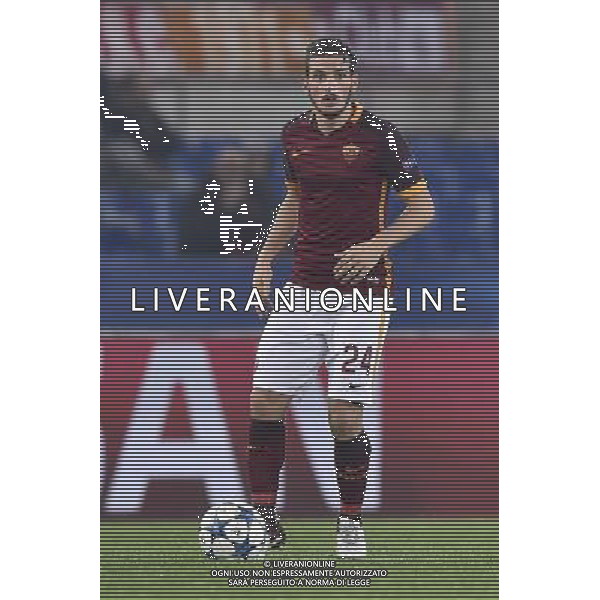 UEFA Champions League 2015/2016 Gruppo E - Roma 09.12.2015 - AS Roma vs Bate Borisov - nella foto: Alessandro Florenzi / Ph Corradetti - AG. Aldo Liverani