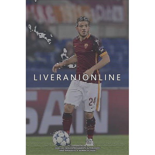 UEFA Champions League 2015/2016 Gruppo E - Roma 09.12.2015 - AS Roma vs Bate Borisov - nella foto: Alessandro Florenzi / Ph Corradetti - AG. Aldo Liverani