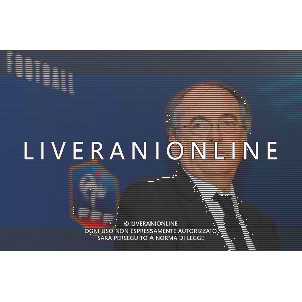 Noel Le Graet - 10.12.2015 - Conference de Presse affaire sextape - Benzema / Valbuena Photo : Andre Ferreira / Icon Sport AG ALDO LIVERANI SAS ONLY ITALY