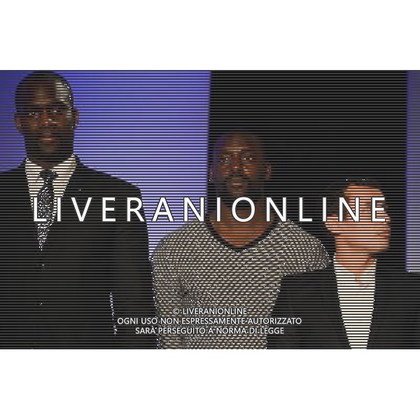 Pascal GENTIL / Ladji DOUCOURE / Brahim ASLOUM - 10.12.2015 - Soiree des champions - INSEP Photo : Nolwenn Le Gouic / Icon Sport AG ALDO LIVERANI SAS ONLY ITALY