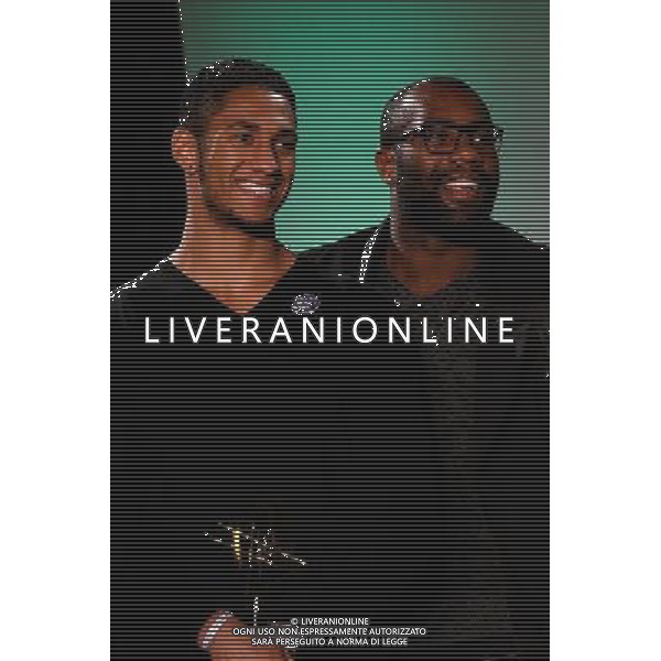 Tony YOKA / Teddy RINER - 10.12.2015 - Soiree des champions - INSEP Photo : Nolwenn Le Gouic / Icon Sport AG ALDO LIVERANI SAS ONLY ITALY