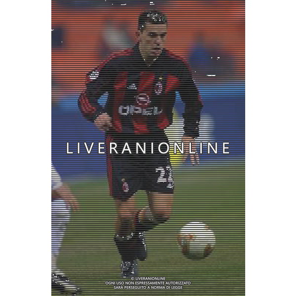MILANO,10-01-02 DFP/GIORGIO RAVEZZANI MILAN-LAZIO (COPPA ITALIA) : COSMIN CONTRA AG ALDO LIVERANI SAS 