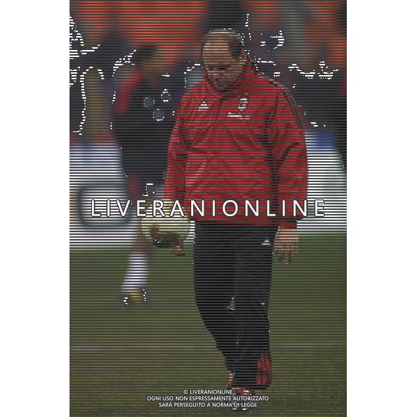 MILANO,10-01-02 DFP/GIORGIO RAVEZZANI MILAN-LAZIO (COPPA ITALIA) : CIASCHINI GIORGIO AG ALDO LIVERANI SAS