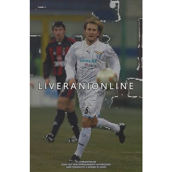 MILANO,10-01-02 DFP/GIORGIO RAVEZZANI MILAN-LAZIO (COPPA ITALIA) : GAIZKA MENDIETA AG ALDO LIVERANI SAS 
