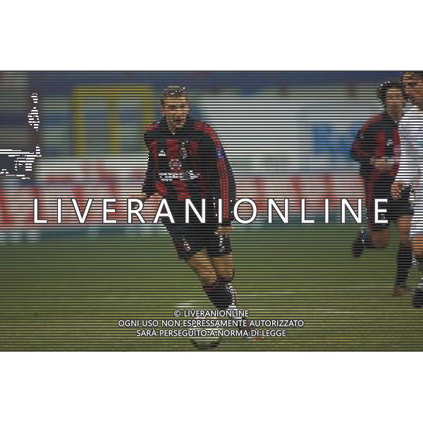MILANO,10-01-02 DFP/GIORGIO RAVEZZANI MILAN-LAZIO (COPPA ITALIA) : ANDRIY SHEVCHENKO AG ALDO LIVERANI SAS 
