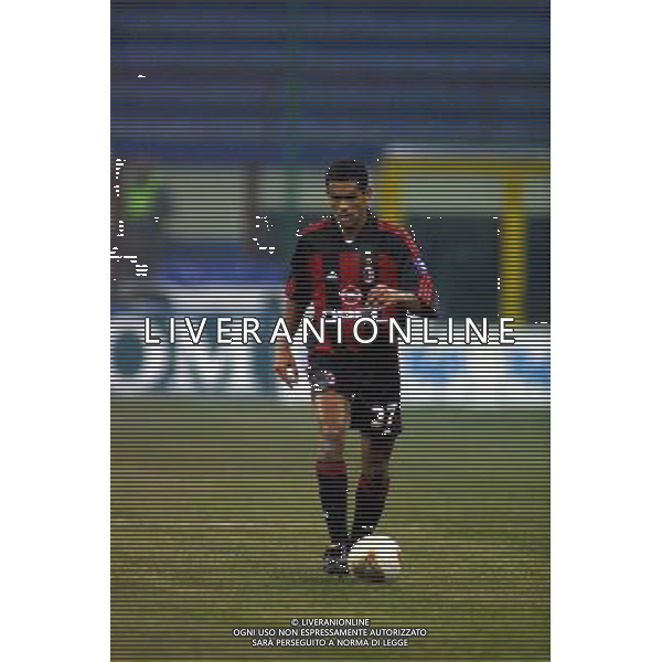 MILANO,10-01-02 DFP/GIORGIO RAVEZZANI MILAN-LAZIO (COPPA ITALIA) : SERGINHO AG ALDO LIVERANI SAS 