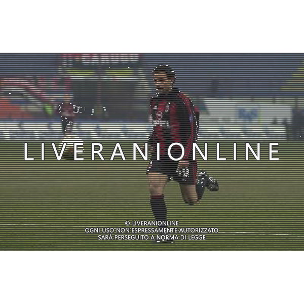 MILANO,10-01-02 DFP/GIORGIO RAVEZZANI MILAN-LAZIO (COPPA ITALIA) : MARCO SIMONE AG ALDO LIVERANI SAS