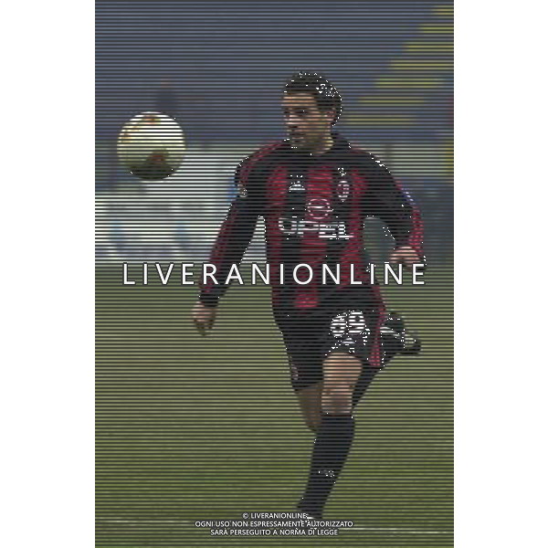 MILANO,10-01-02 DFP/GIORGIO RAVEZZANI MILAN-LAZIO (COPPA ITALIA) : MARCO SIMONE AG ALDO LIVERANI SAS