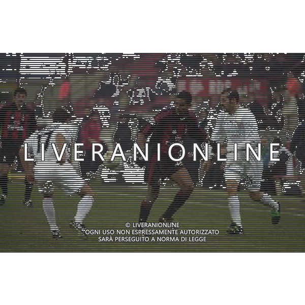 MILANO,10-01-02 DFP/MARCO DE PONTI MILAN-LAZIO (COPPA ITALIA) : SERGINHO AG ALDO LIVERANI SAS 