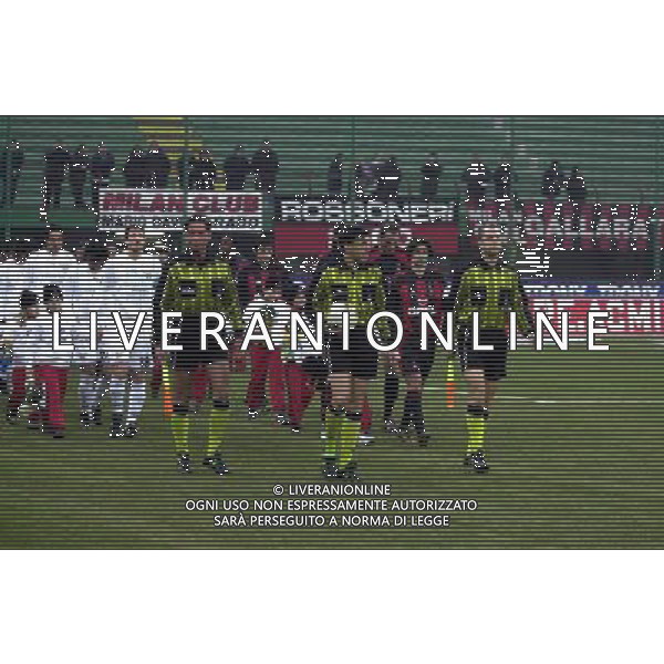 MILANO,10-01-02 DFP/MARCO DE PONTI MILAN-LAZIO (COPPA ITALIA) : ARBITRO MESSINA AG ALDO LIVERANI SAS 