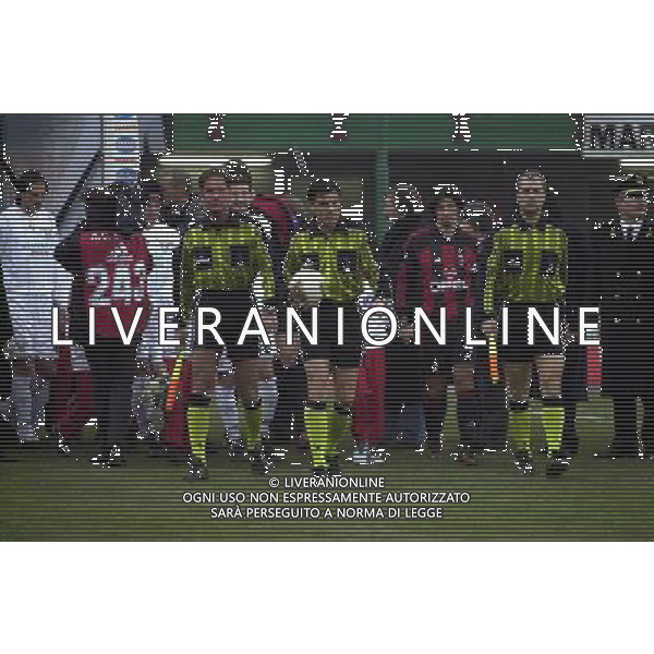 MILANO,10-01-02 DFP/MARCO DE PONTI MILAN-LAZIO (COPPA ITALIA) : ARBITRO MESSINA AG ALDO LIVERANI SAS 
