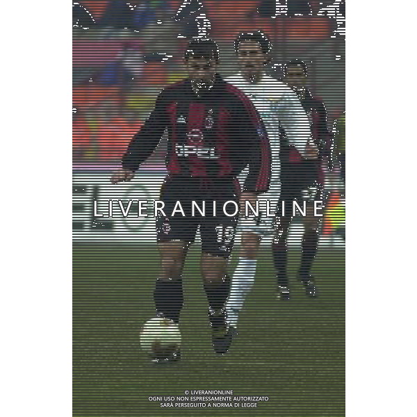 MILANO,10-01-02 DFP/MARCO DE PONTI MILAN-LAZIO (COPPA ITALIA) : JAVI MORENO AG ALDO LIVERANI SAS 