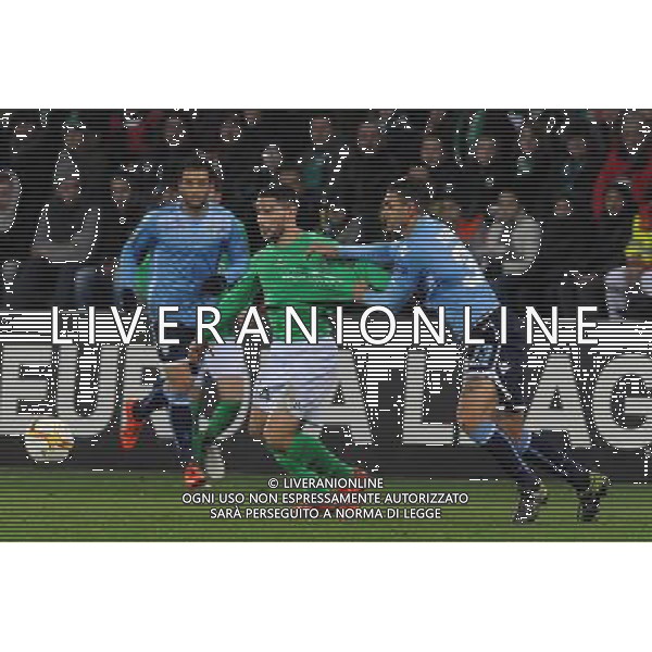 Neal MAUPAY - 10.12.2015 - Saint Etienne / Lazio Rome - Europa League Photo : Jean Paul Thomas / Icon Sport AG ALDO LIVERANI SAS ONLY ITALY
