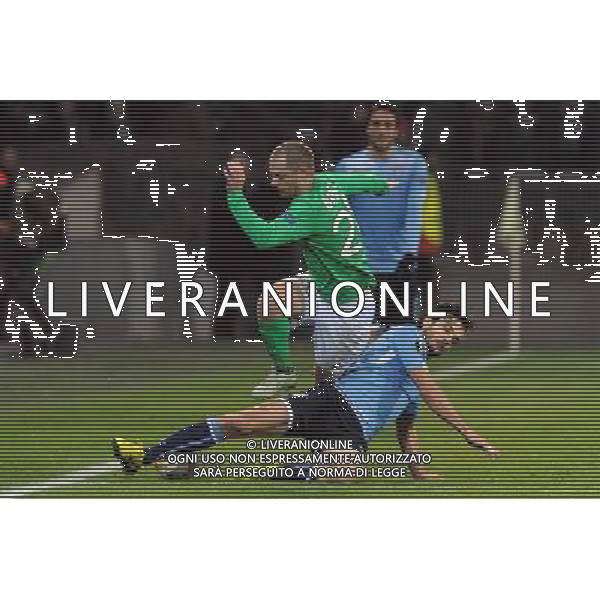 Jonathan BRISON - 10.12.2015 - Saint Etienne / Lazio Rome - Europa League Photo : Jean Paul Thomas / Icon Sport AG ALDO LIVERANI SAS ONLY ITALY