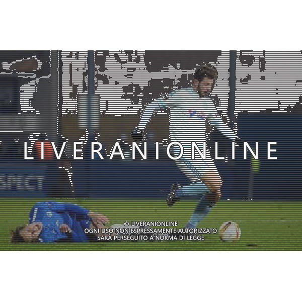 Stephane Sparagna - 10.12.2015 - Slovan Liberec / Marseille - Europa League Photo : Gaston Petrelli / Icon Sport AG ALDO LIVERANI SAS ONLY ITALY AG ALDO LIVERANI SAS ONLY ITALY