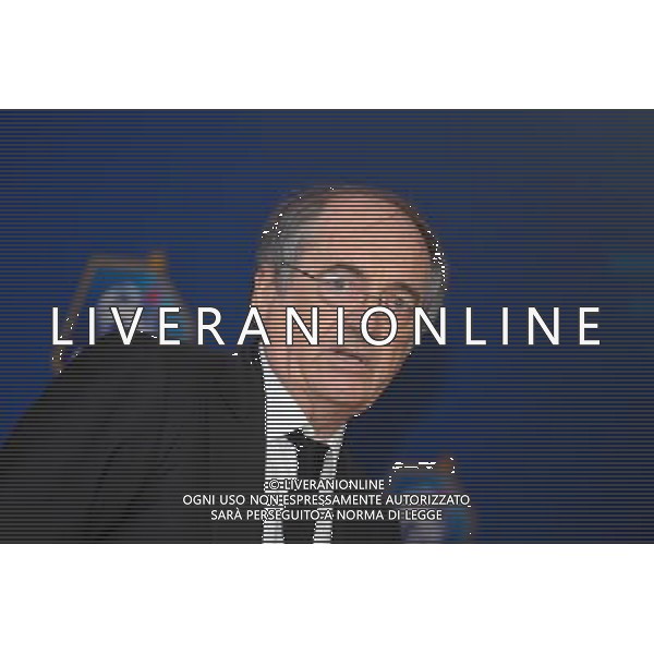Noel Le Graet - 10.12.2015 - Conference de Presse affaire sextape - Benzema / Valbuena Photo : Andre Ferreira / Icon Sport AG ALDO LIVERANI SAS ONLY ITALY