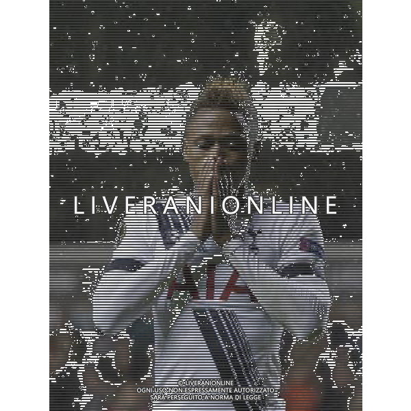 Tottenham Hotspur\'s Clinton N\'Jie reacts to a missed chance Photographer Craig Mercer/CameraSport Football - UEFA Europa LeagueGroup G - Tottenham Hotspur v Monaco - Thursday 10th December 2015 - White Hart Lane - London © CameraSport - 43 Linden Ave. Countesthorpe. Leicester. England. LE8 5PG - Tel: +44 (0) 116 277 4147 - admin@camerasport.com - www.camerasport.com AG ALDO LIVERANI SAS ONLY ITALY