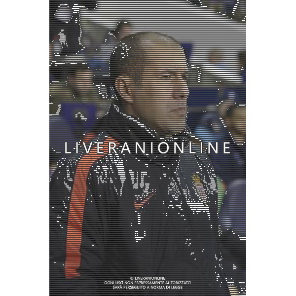 Monaco manager Leonardo Jardim before kick off Photographer Craig Mercer/CameraSport Football - UEFA Europa LeagueGroup G - Tottenham Hotspur v Monaco - Thursday 10th December 2015 - White Hart Lane - London © CameraSport - 43 Linden Ave. Countesthorpe. Leicester. England. LE8 5PG - Tel: +44 (0) 116 277 4147 - admin@camerasport.com - www.camerasport.com AG ALDO LIVERANI SAS ONLY ITALY