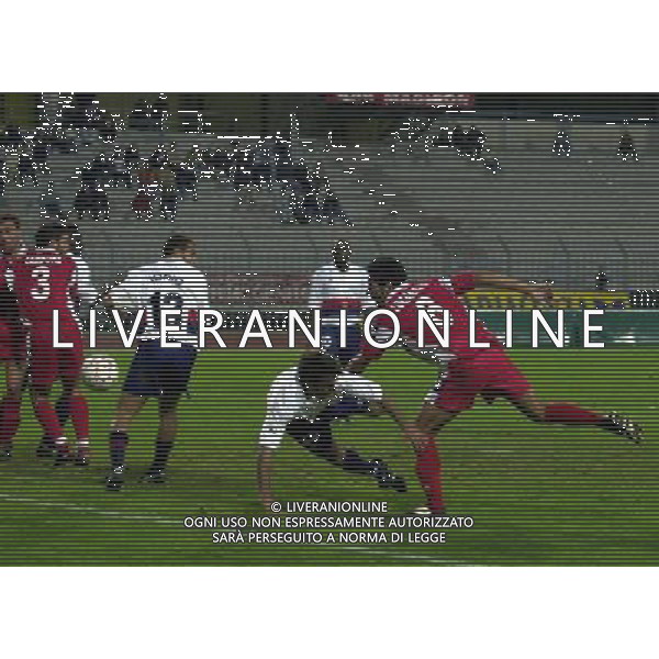 PIACENZA,19-09-01 DFP/GIORGIO RAVEZZANI PIACENZA GENOA PIACENZA-GENOA: ALESSANDRO LUCARELLI AG ALDO LIVERANI SAS