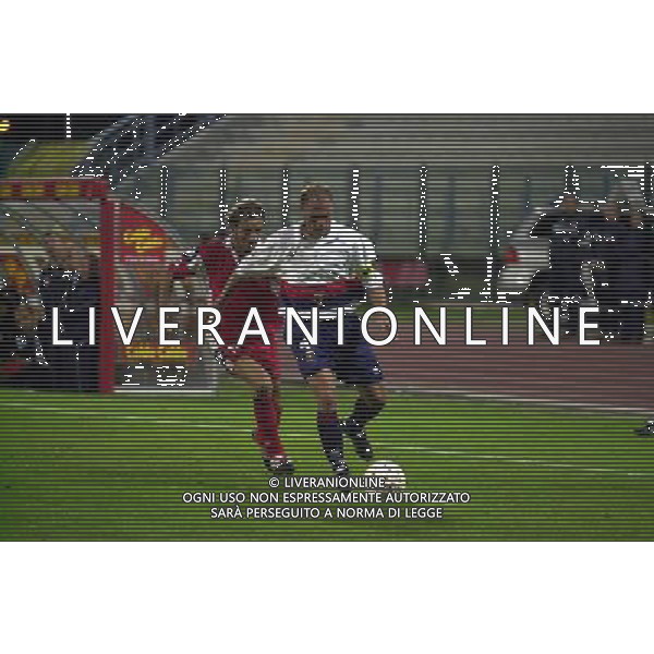 PIACENZA,19-09-01 DFP/GIORGIO RAVEZZANI PIACENZA-GENOA: GENNARO RUOTOLO AG ALDO LIVERANI SAS
