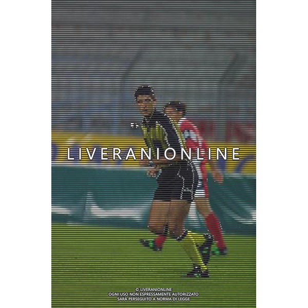 PIACENZA,19-09-01 DFP/GIORGIO RAVEZZANI PIACENZA-GENOA: ARBITRO PALMIERI AG ALDO LIVERANI SAS