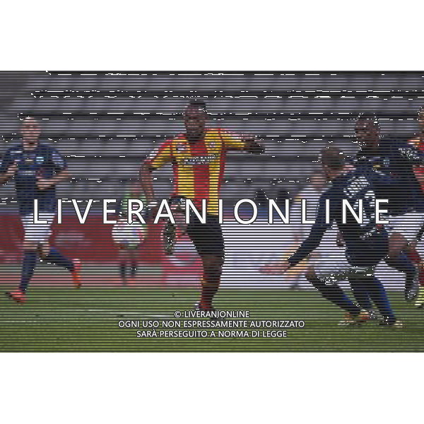Wylan CYPRIEN - 11.12.2015 - Paris FC / Lens - 18eme journee Ligue 2 Photo : Nolwenn Le Gouic / Icon Sport/ AGENZIA ALDO LIVERANI SAS - ITALY ONLY EDITORIAL USE ONLY